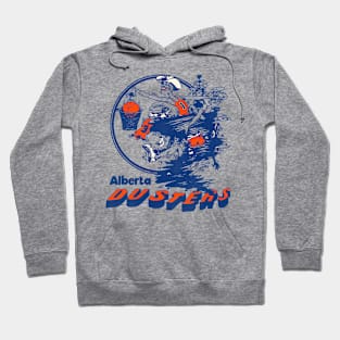 Defunct Alberta Dusters Basketball Team Hoodie